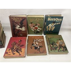Fifteen Victorian and later volumes of The Boys Own Annual, most with folding chromolitho/colour plates