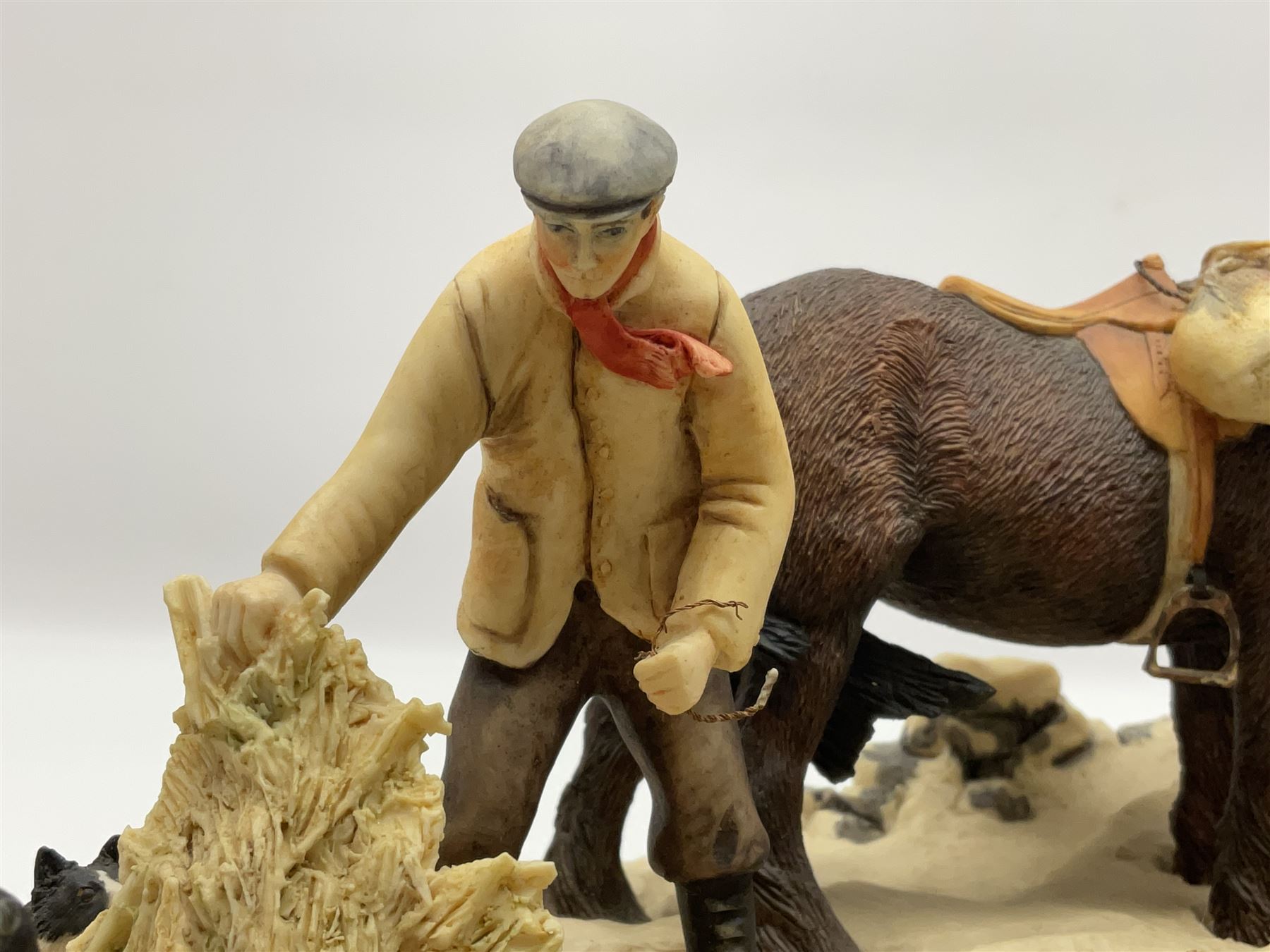 Border Fine Arts Winter Feeding | Antiques, Collectables, Ceramics