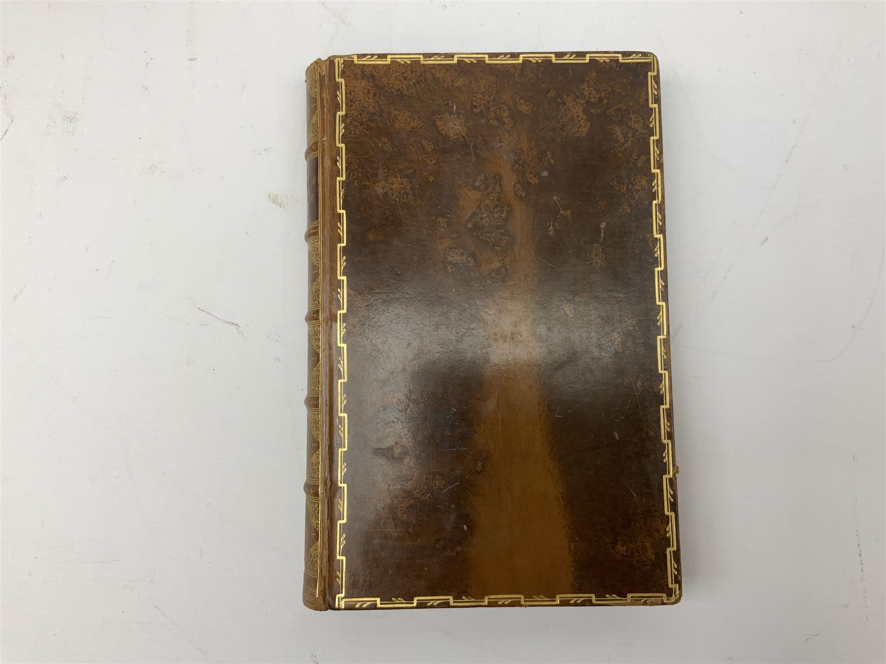Twenty-seven 19th century leather bound books including The History of Napoleon Edited by R.H. Horne.1841; The Great Diamonds of the World by Edwin W. Streeter. 1882 Second edition; works by Voltaire; etc (27)