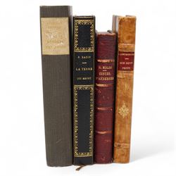 RELOTTED WITH LOT 6320  Bazin, Rene - 'La Terre qui Meurt' pub. Calmann-Levy circa 1890, D Soldi (Translator) - 'Contes Andersen' 1856 half leatherFrance, Anatole - 'La Revolte des Anges' 1932 and Lichtenberger, Andre- 'Mon Petit Trot' circa 1898 (4)