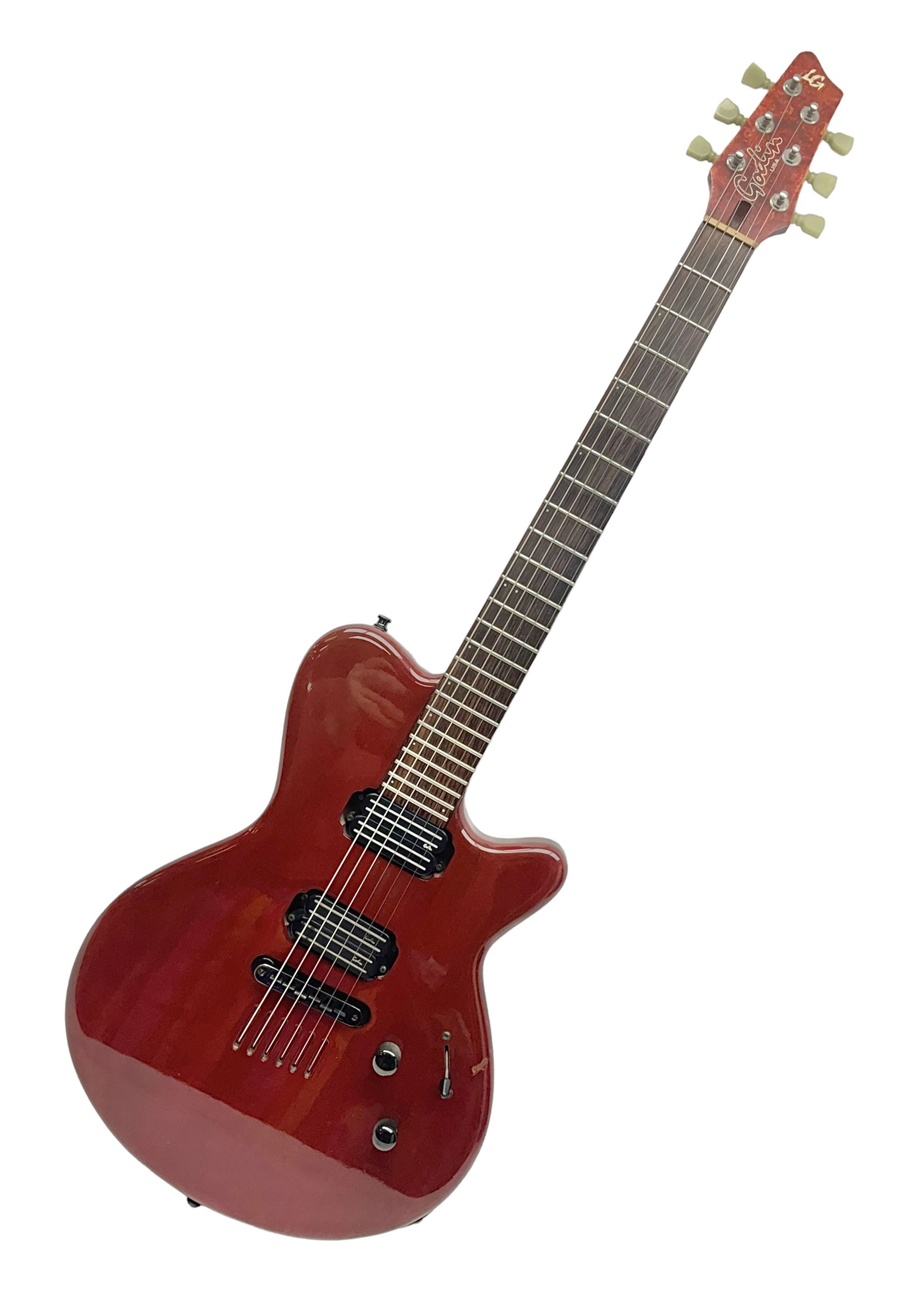 USA Godin LG electric guitar L98cm; in soft carrying case