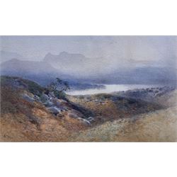 Arthur Tucker (British 1864-1929): Lake District View, watercolour signed 17cm x 28cm