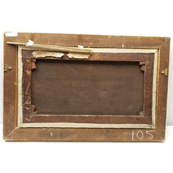 Edwin John Ellis (British 1841-1895): Rowing off the Shore, oil on canvas signed 37cm x 65cm