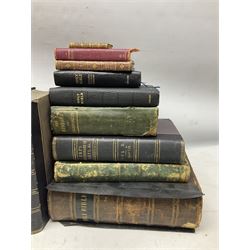 Radcliffe F.P Delme; The Noble Science of fox Hunting, together with Morris Ref F.O; Natural History of British Moths Volume I, Irving Washington, Rip Van Winkel, illustrated by Arthur Rackhan, together with other antique books