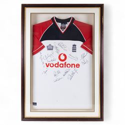 Signed 2002/2003 season England Cricket 