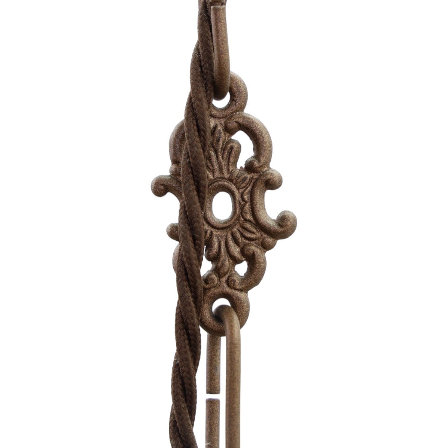 Faux antler chandelier, with three light branches