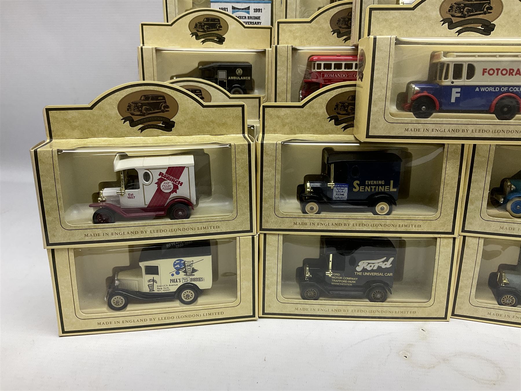 Sixty-seven Lledo/ Days Gone Promotional die-cast models, all boxed (67)