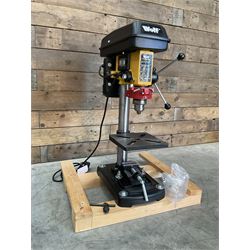 Wolf - bench mounted 9 speed pillar drill