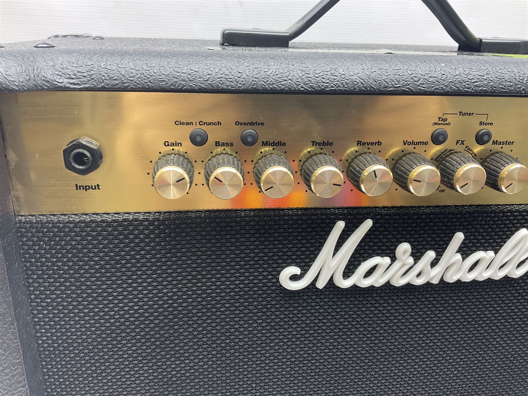 Marshall MG Series 30DFX amplifier L47.5cm; with Marshall MG fully programmable foot controller; both boxed (2)