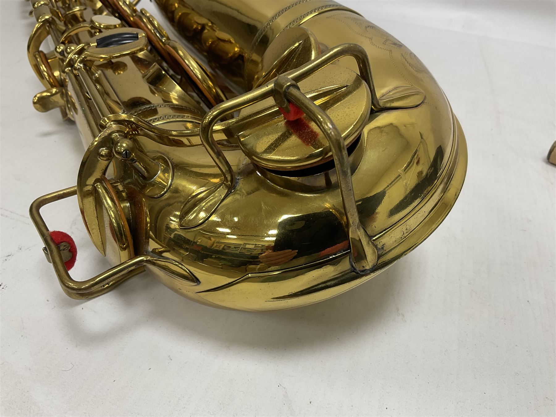 French Henri Selmer 1935 Radio Improved Tenor B flat Saxophone No 20344, with a velvet lined hard case
One of only 550 produced in that year