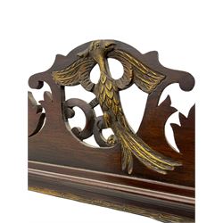 Chippendale style fretwork mirror 