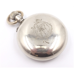  Military pocket watch by W Ehrhardt London  D 46427 circa 1900 (father was pioneer of machine made pocket watches)  