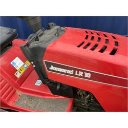 Jonsered LR 10 ride on lawnmower with grass collector - THIS LOT IS TO BE COLLECTED BY APPOINTMENT FROM DUGGLEBY STORAGE, GREAT HILL, EASTFIELD, SCARBOROUGH, YO11 3TX