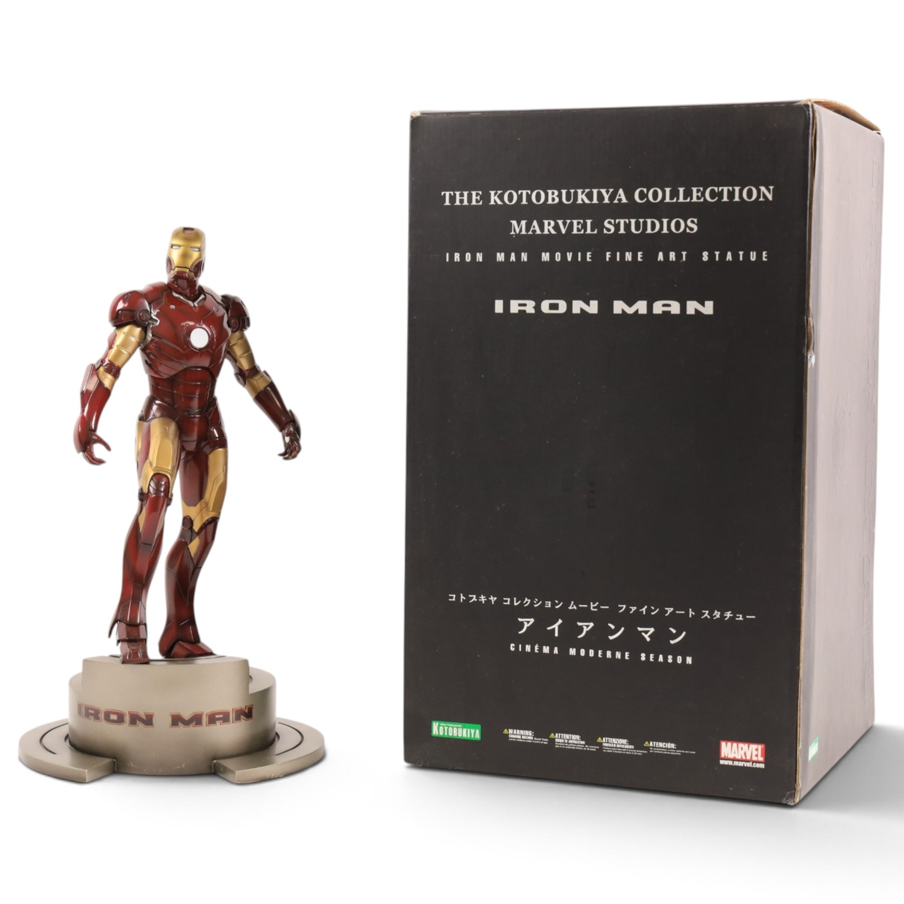 Limited edition Kotobukiya Iron Man Movie Fine Art Statue, limited edition no. 3235/7000, boxed