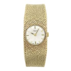 Rotary ladies 9ct gold manual wind wristwatch, London 1970