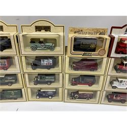 Forty-one modern Days Gone/Lledo promotional die-cast models; all boxed