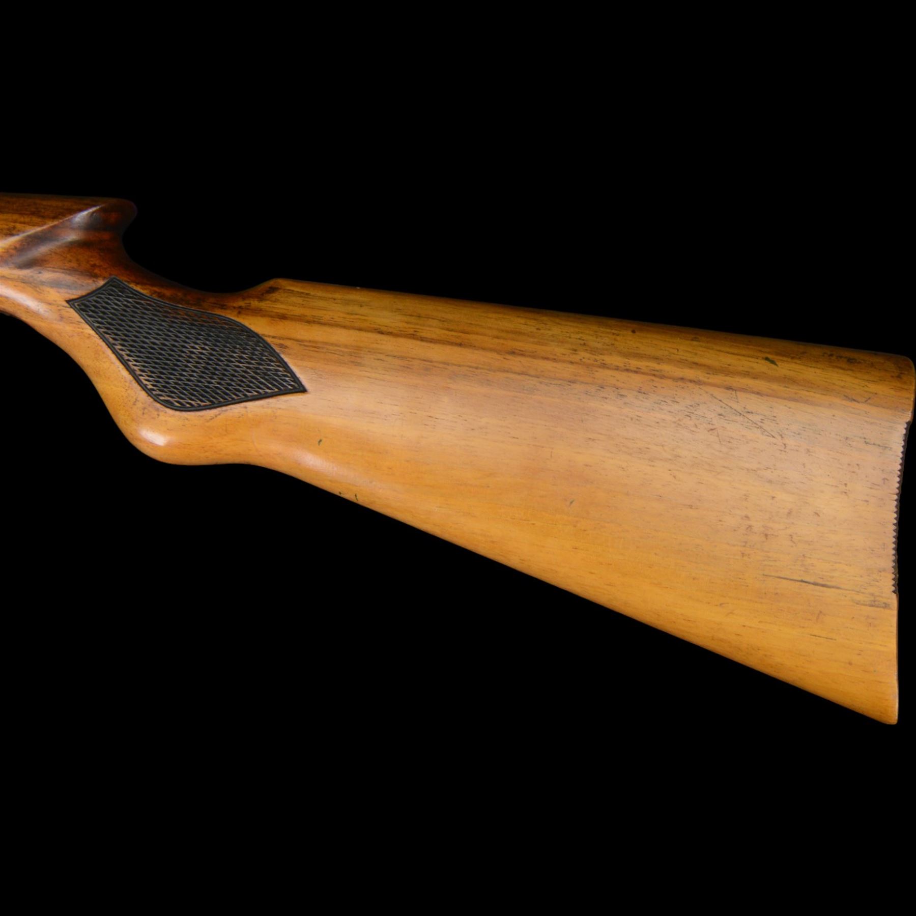 B.S.A, L model .177 air rifle No.L31512, circa 1927, overall L101cm