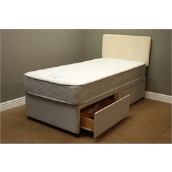 Myers Elara 3' single bed with headboard