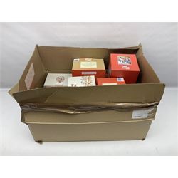 Thirteen Lilliput Lanes from the Shops Collection, including Apothecary, Horologist, China Shop, Penny Sweets, H Samuel etc, all with deeds and original boxes 