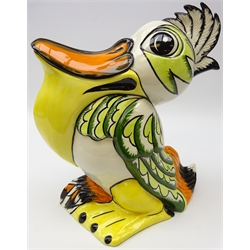  Large Lorna Bailey 'Pedro The Pelican' limited edition model no. 1/75, H33cm   