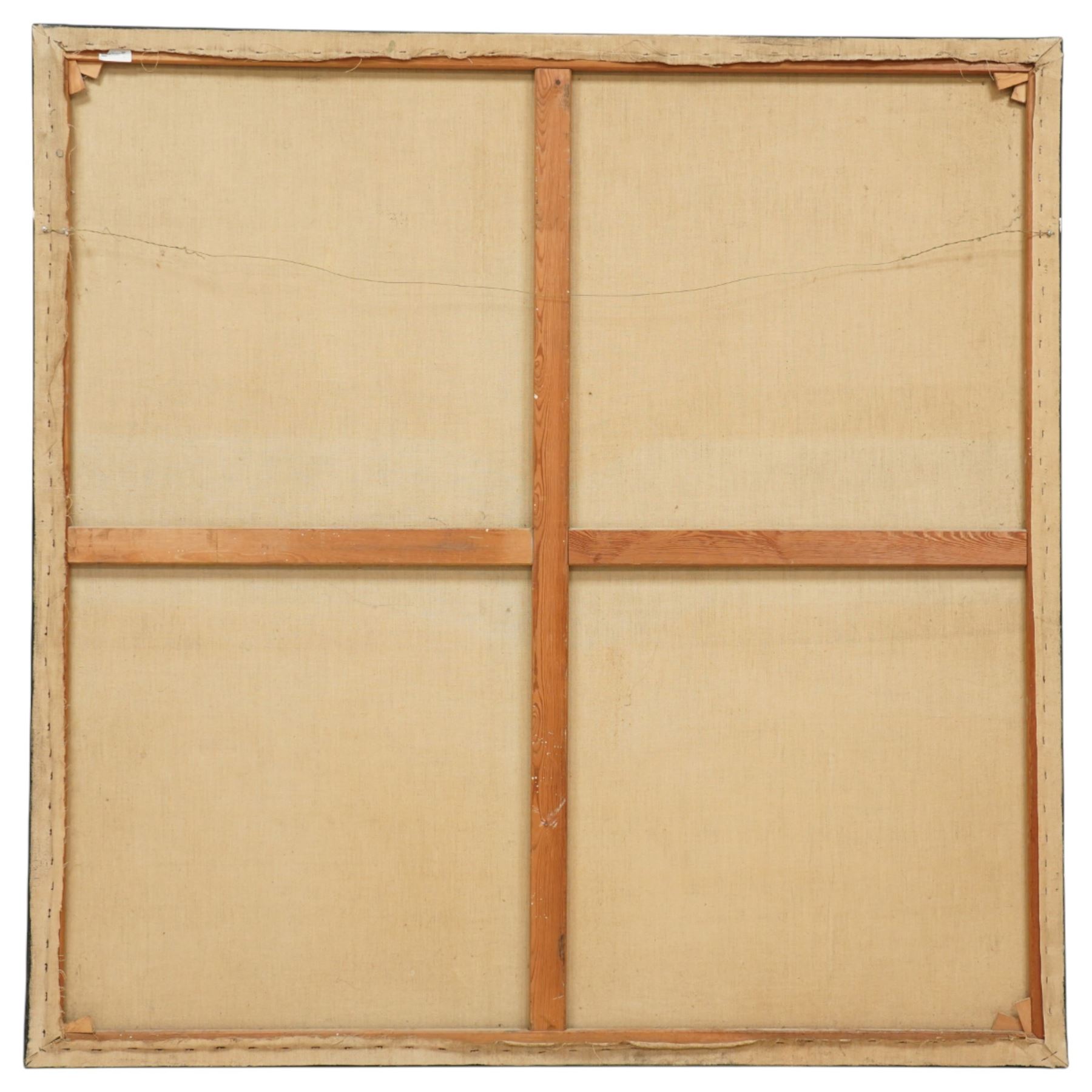 Antonin Karel 'Tony' Bartl (Czech 1912-1998): Abstract Composition, oil on canvas unsigned 153cm x 152cm
Provenance: consigned by the family of the artist's friend and colleague Hugh Segar 'Sam' Scorer