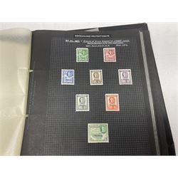 Stamps including first day covers, Royal Mail PHQ cards, Australia, Germany, Canada, Cyprus, Ceylon, Falkland Islands, France etc, housed in various albums, in one box