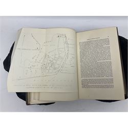 Sheahan, James Joseph, History of the Town & port of Kingston upon Hull, Second edition, John Green Beverley, 1866, folding frontis, map and engraved plates, together with another example of the same, (2)