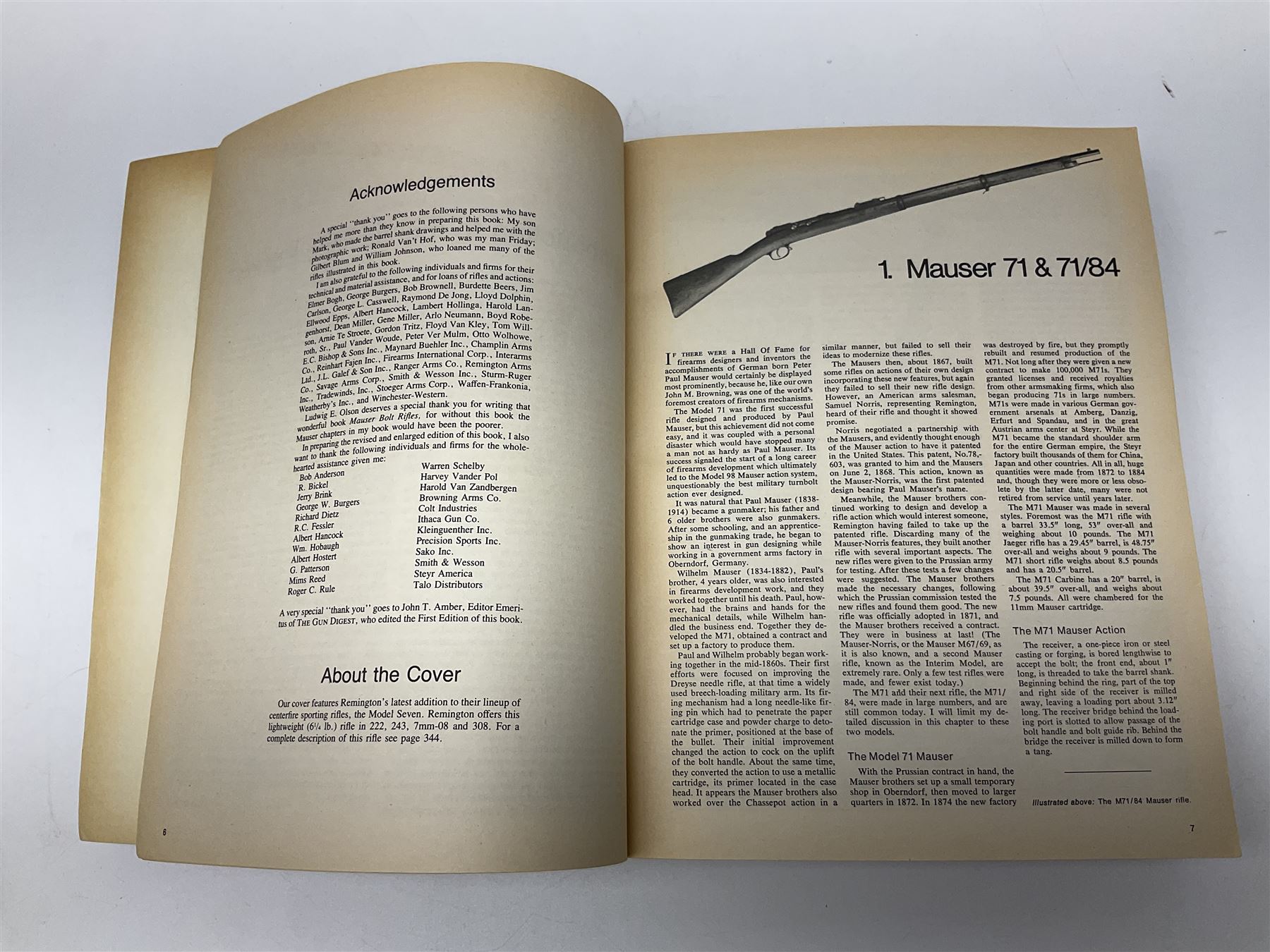 Collection of books, pamphlets and catalogues on guns and shooting including Colin Greenwood: Rook & Rabbit Rifle. 2006; Frank de Haas: Bolt Action Rifles. 1984 and Single Shot Rifles and Actions. 1969; Ian Skinnerton: .577 Snider-Enfield Rifles and Carbines. 2003 and two Small Arms Identification Series booklets; two Collectors Guides on Air Rifles by D.E. Hiller etc; and Bruce Bairnsfather Bystander's Fragments From France No.4