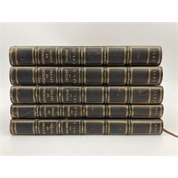 Ingram, James, Memorials of Oxford, The Engravings by John Le Keux from drawings by F. Mackenzie, three volumes, engraved title, frontispiece, plates and illustrations in the text, Oxford,1837, together with Chalmers, Alex, A History of the Colleges, Halls, and Public Buildings, attached to the University of Oxford, two volumes, engraved title, frontispiece, plates and illustrations in the text, Oxford, 1820, (5)
