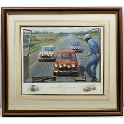 Tony Smith (British 20th century): The Italian Job, three limited edition prints signed and numbered in pencil 44cm x 53cm (3)