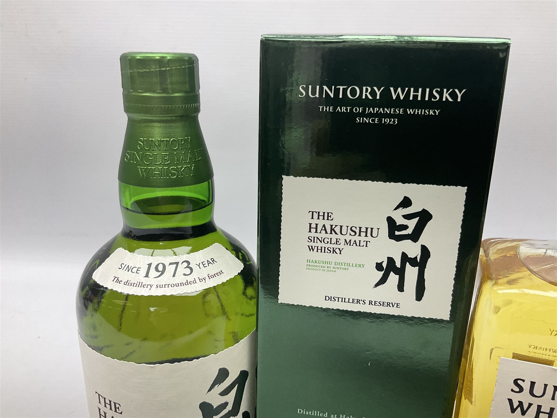 Suntory, Hakushu Japanese single malt whisky, 70cl, 43 vol, boxed