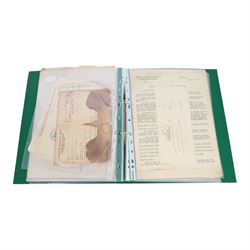 Collection of Third Reich German Ephemera, citations and certificates, photographs, an album of cigarette cards - Bilder Deutsche Geschichte, Deutschland Im Zweiten Weltkrieg, prints etc 