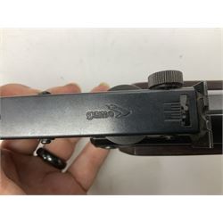Gamo Magnum 2000 .22 air rifle with break barrel action and trigger guard safety, serial no.2106207 L109cm; in gun sling