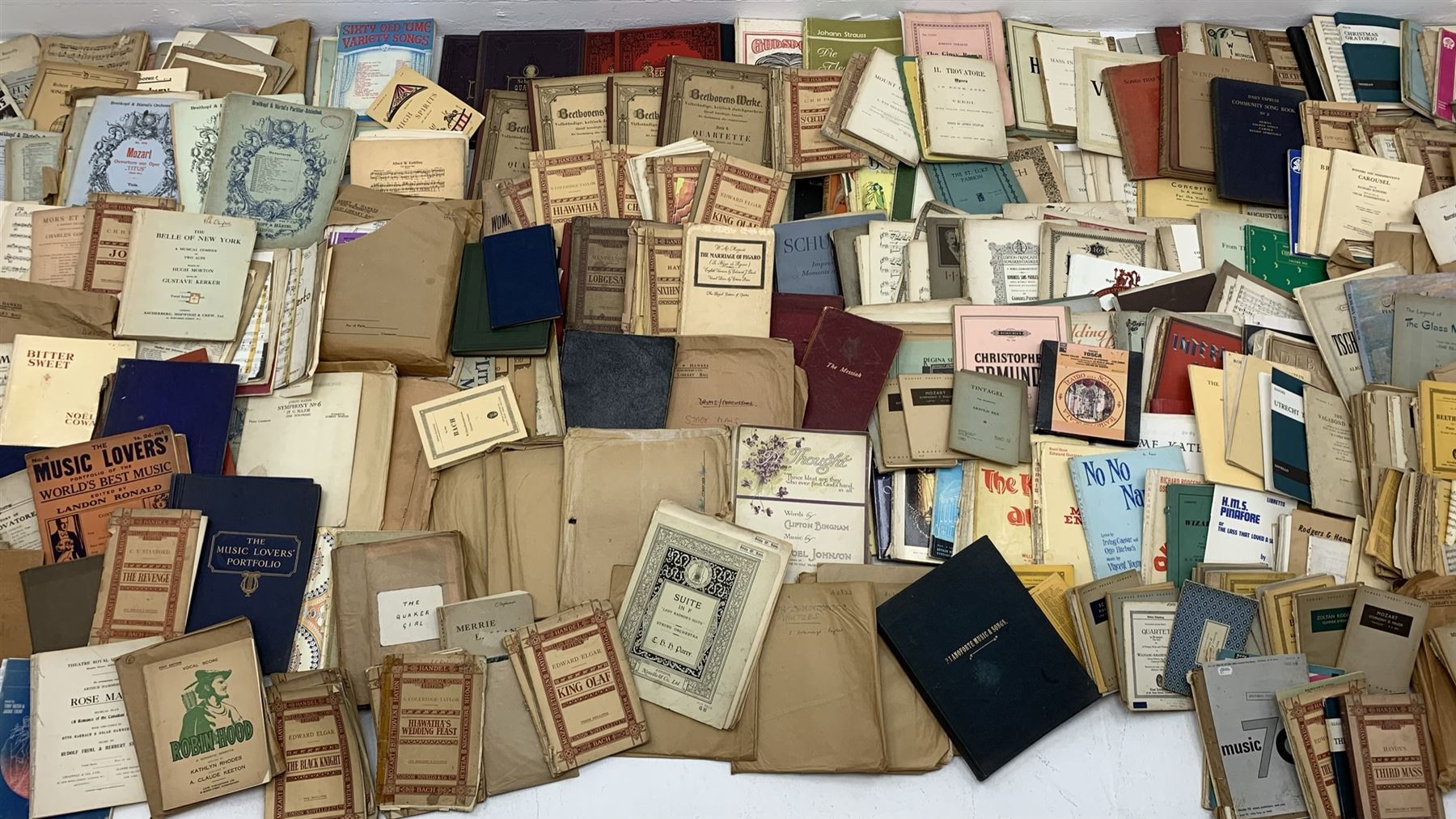 Steinway & Sons - late 19th century figured walnut upright piano, iron framed and overstrung, model no. 56174 circa. 1886, W154cm, H137cm, D70cm, together with a quantity of sheet music