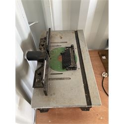 ''Trend'' router and router table. - THIS LOT IS TO BE COLLECTED BY APPOINTMENT FROM DUGGLEBY STORAGE, GREAT HILL, EASTFIELD, SCARBOROUGH, YO11 3TX