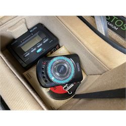 Alhambra Muro De Alcoy Spanish acoustic guitar No.47045807 with mahogany back and sides and spruce top L101cm, in carrying case with Seiko metronome and Chromatic Tuner