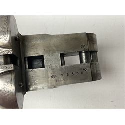 W.W. Greener 12-bore side-by-side double barrel non-ejector shotgun, with 76cm barrels, side safety, engraved lock, figured walnut stock with chequered grip and fore-end, no.33408, 120.5cm overall; in fitted canvas covered case with tools and accessories including .22 12-bore dog training device. SHOTGUN CERTIFICATE REQUIRED.