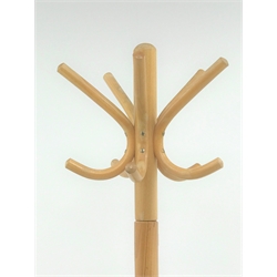  Bentwood hat and coat stand, H180cm  