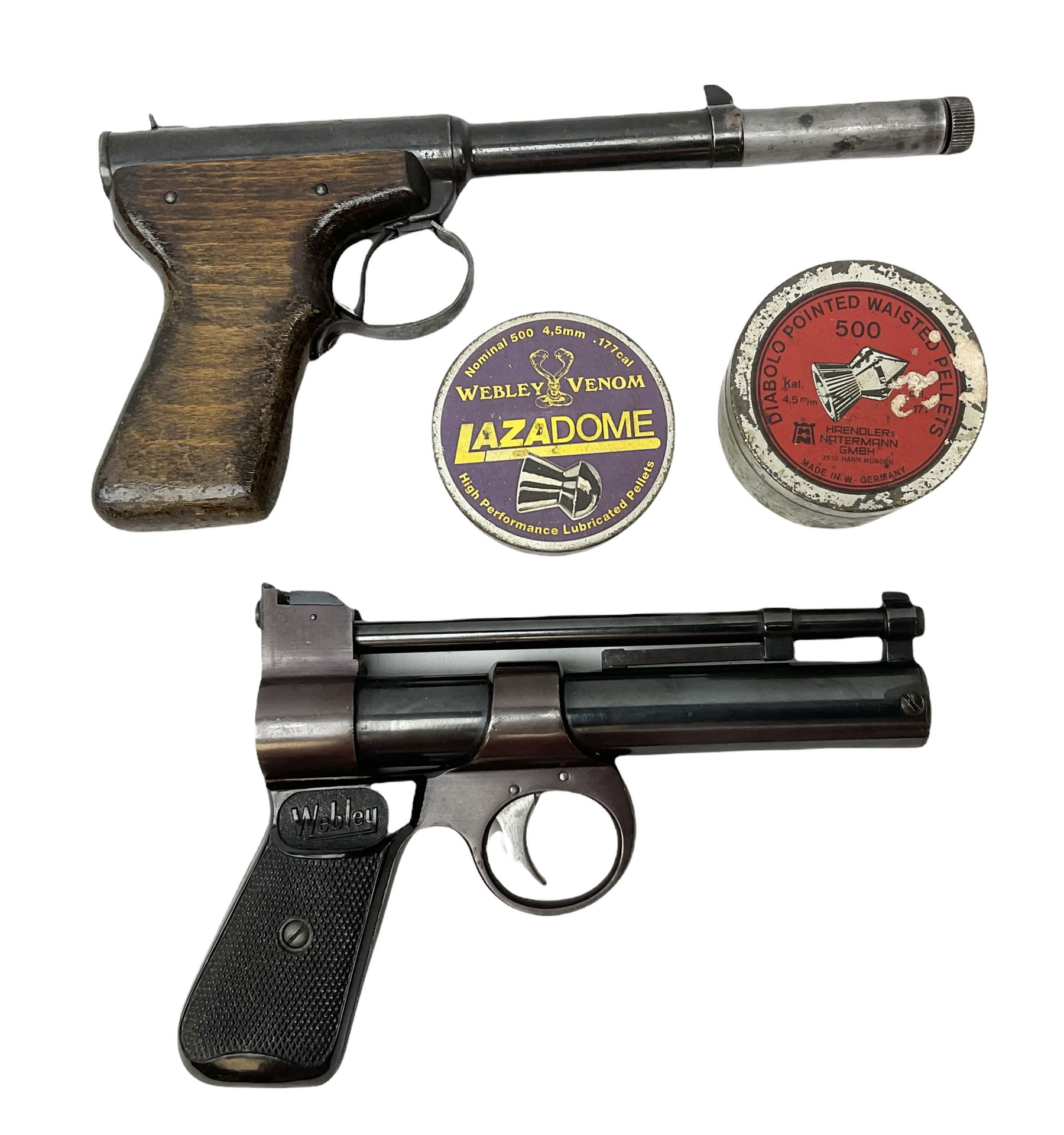 ley Junior .177 air pistol with over lever action No.179 L22cm