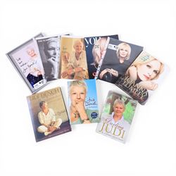 Judi Dench signed book 'Scenes From My Life', together with framed signed Judi Dench photo...