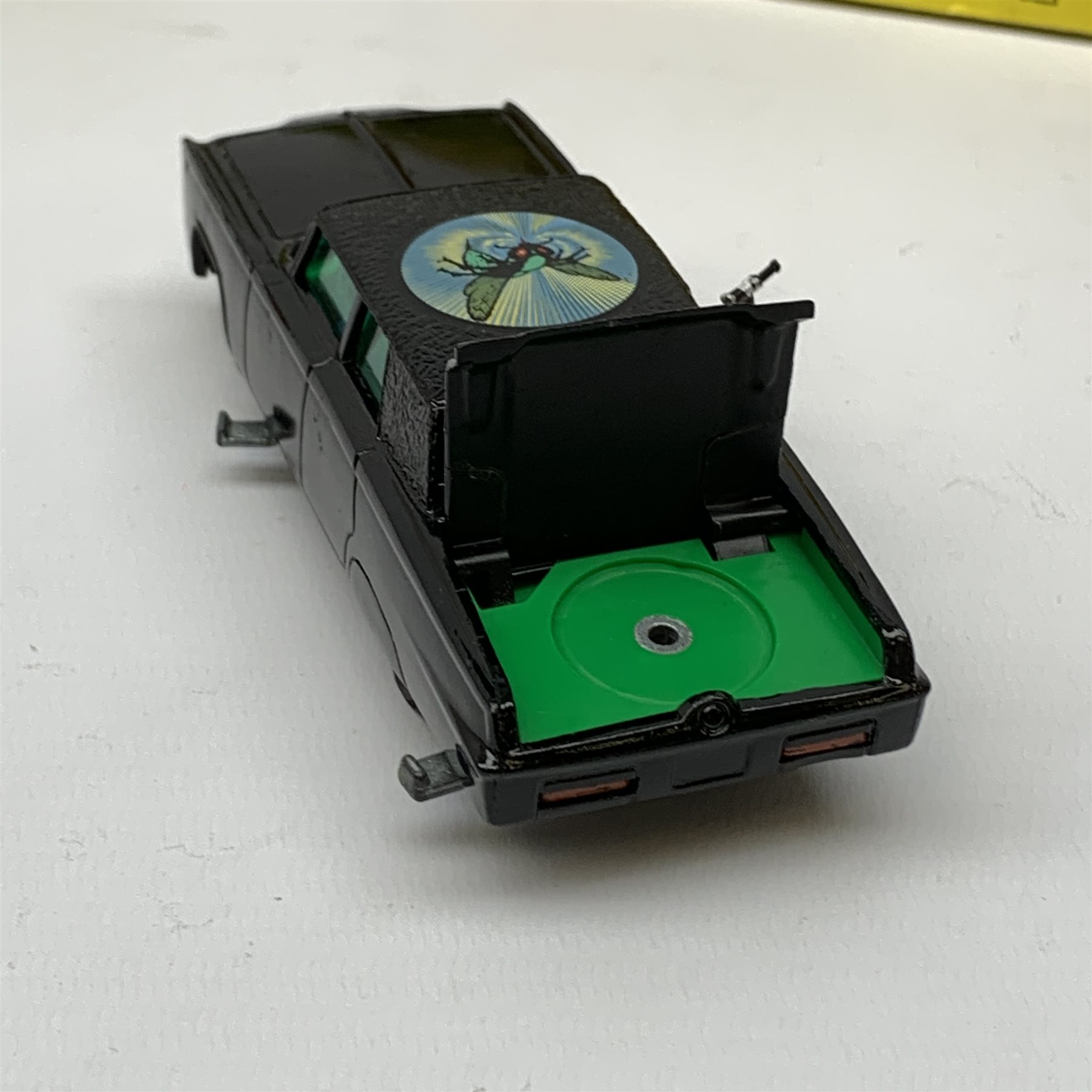 Corgi - Green Hornet Black Beauty Crime Fighting Car No.268, boxed with inner pictorial stand, three spinners and three missiles