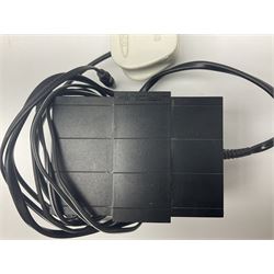 Sinclair ZX Spectrum (1984) with accessories and games; ten games for Sinclair Spectrum and 48K Spectrum to include ‘Knight Lore’, ‘The Way of the Exploding Fist’, and ‘Green Beret’ all in original boxes, ‘Rambo First Blood Part II’ without original box; Sinclair UK1400 Power Supply Unit, Hales Universal Mains Adapter, RAM Turbo Spectrum Joystick Interface, Starlite Cassette Player, all without boxes