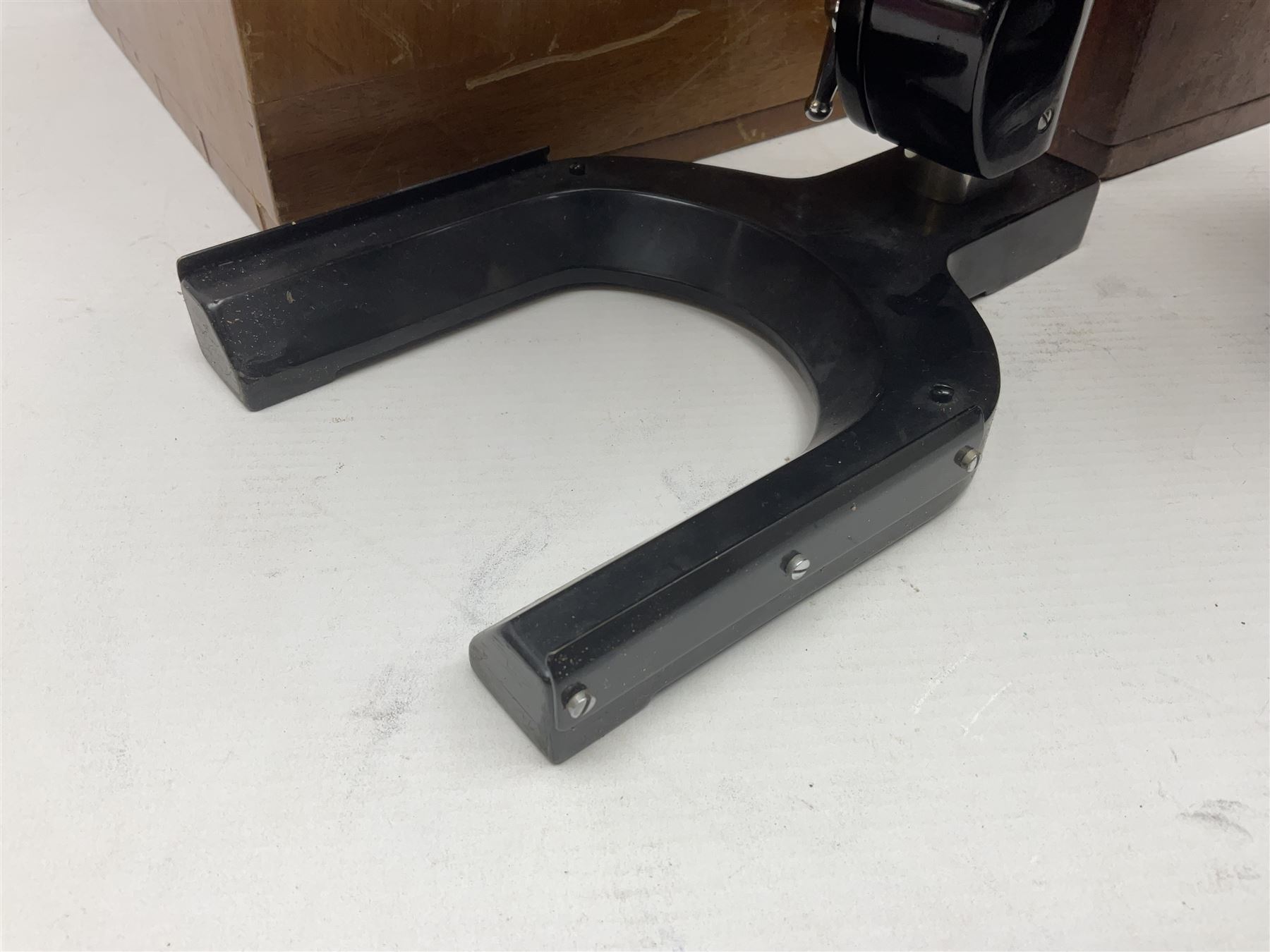 Three W. Watson & Sons microscopes, comprising Kima no 58173, Low power binocular no 98846 and High power binocular no 103144, all boxed 