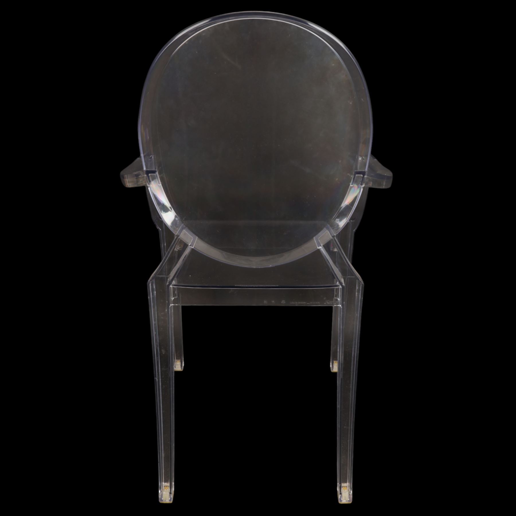 Philippe Starck for Kartell - 'Louis Ghost' chair, designed by Philippe Starck, inspired by the Louis XV style in transparent polycarbonate