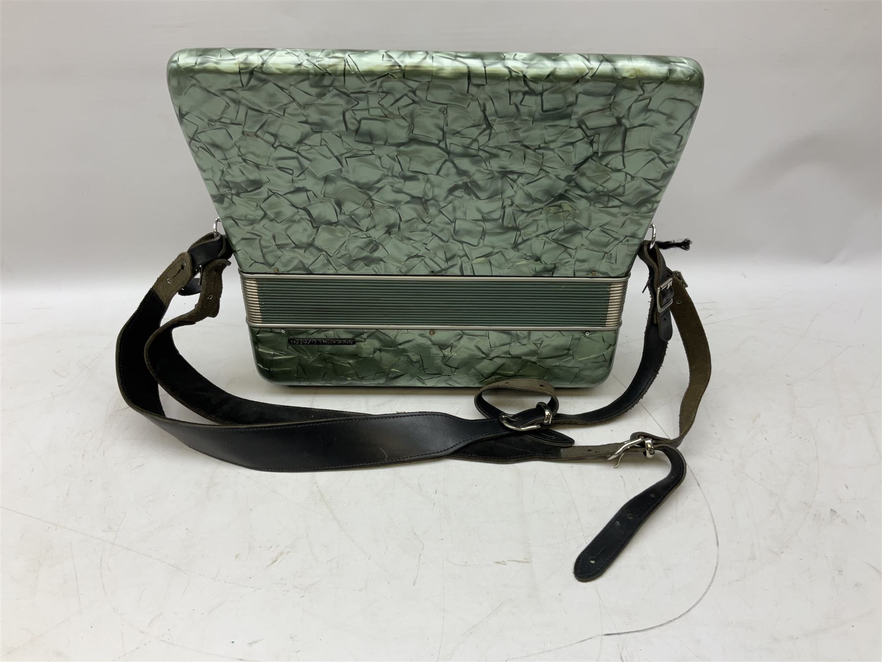 The Viceroy Junior Model Accordion in case, together with a Scandalli piano accordion 