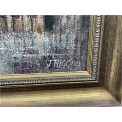 Jack Rigg (British  1927-2023): 'Morning Calm', oil on canvas signed and dated 1983, titled and dated 1984 verso 45cm x 65cm