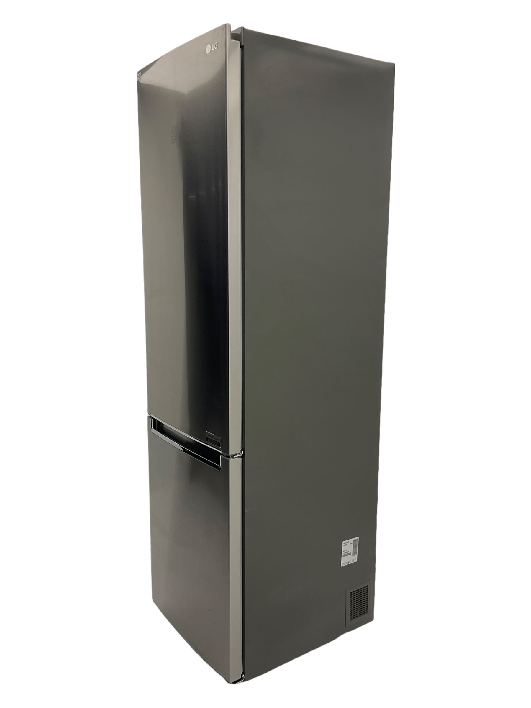LG ThinQ GBB92STAXP fridge with three drawer freezer