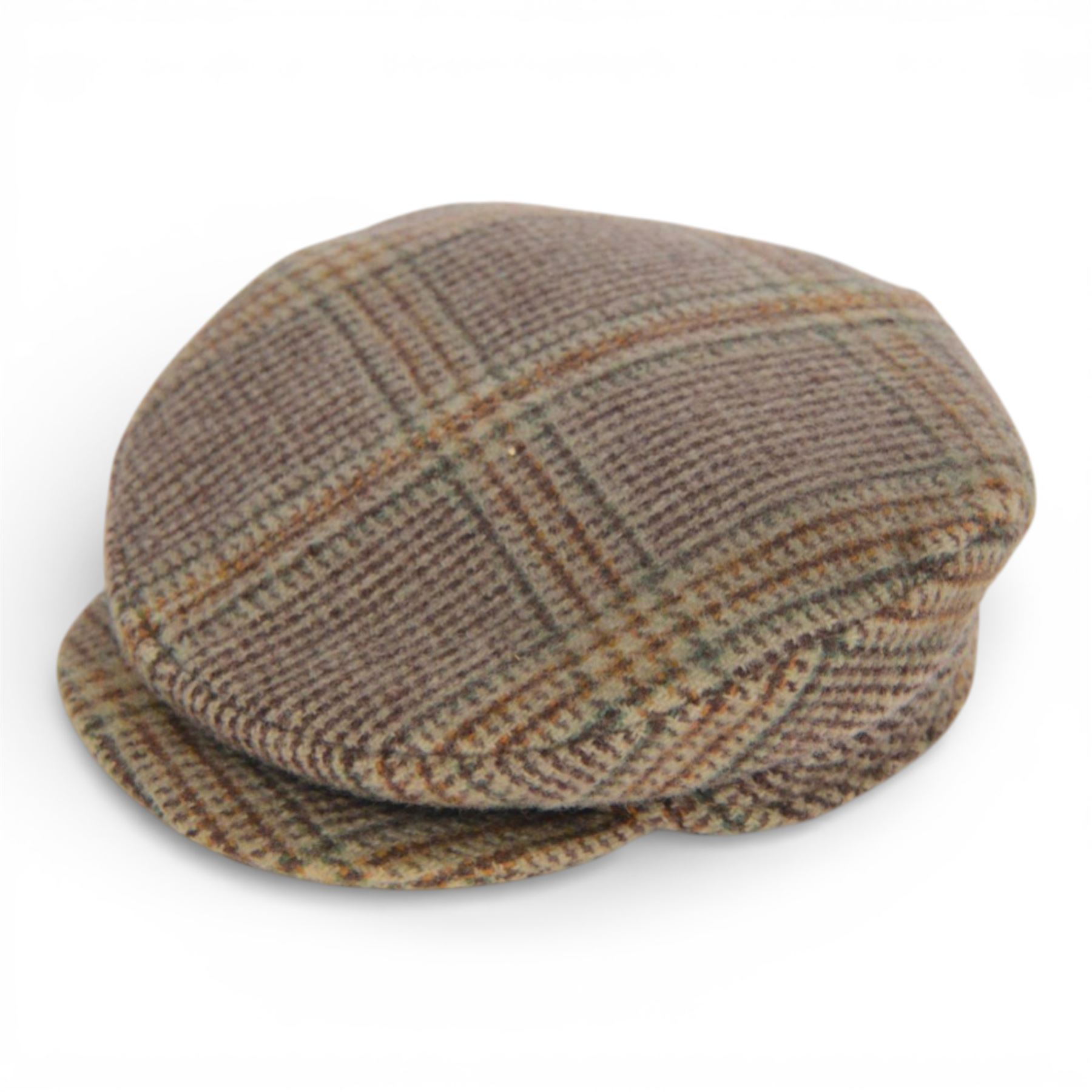 Two Attaboy tradesman or miniature trilbies, in black miniature hat boxes, one with a certificate 'Believe it or not! this miniature 'Attaboy' is half the size of an ordinary 'Attaboy' hat' together with a miniature flat cap, trilby H7cm     