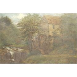 R R Pickford (British 19th century): Rigg Mill near Whitby, oil on canvas signed verso 60cm x 90cm