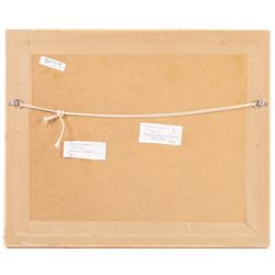 Andrew Warnes (East Riding 20th Century): 'Skidby Windmill' 'Burton Agnes Church' 'River Derwent' and another, set of four watercolours signed, mostly titled verso max 35cm x 25cm (4)